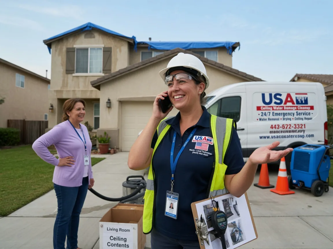 Ceiling Water Damage Restoration Racine, MN FAQs